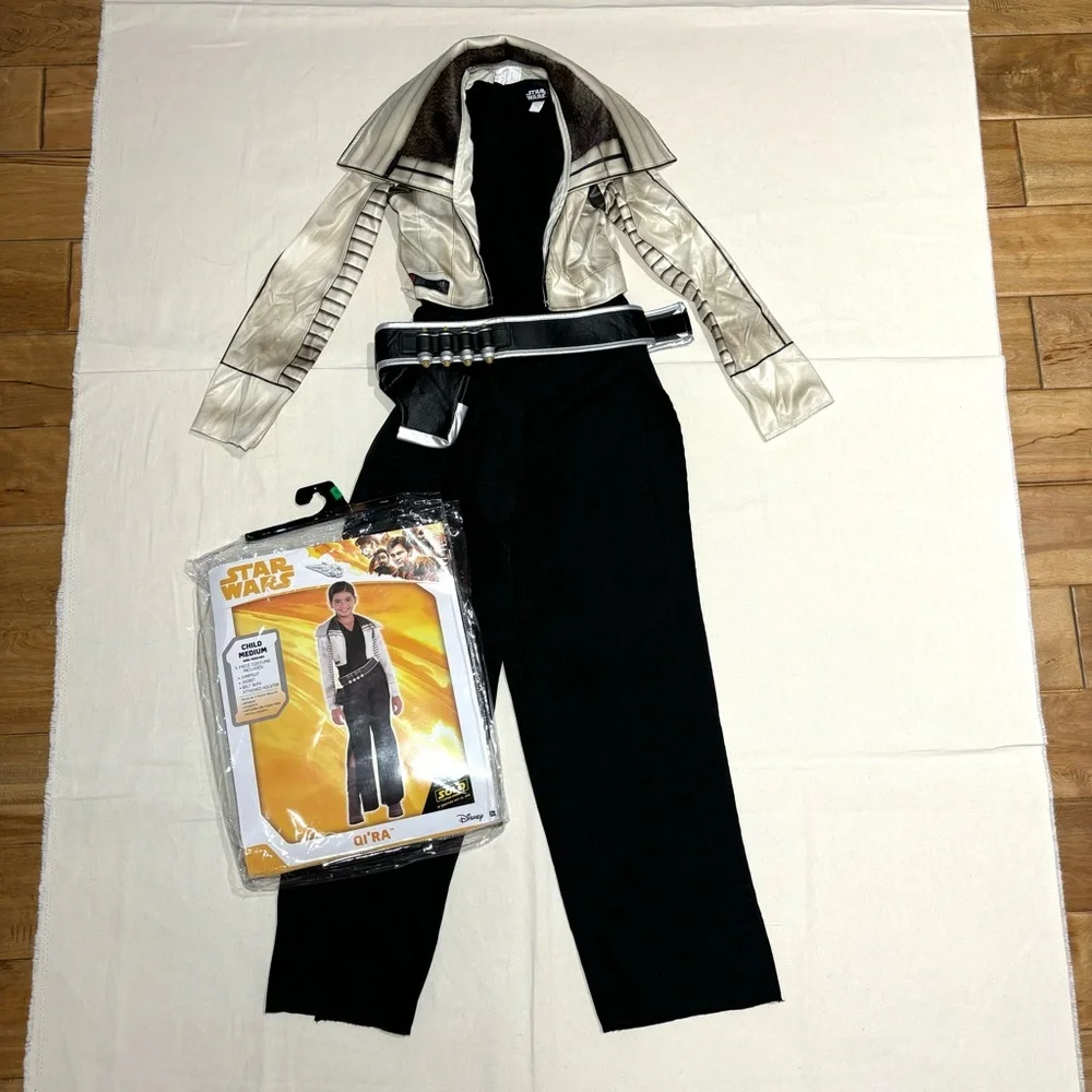 Disney Star Wars Qi’ra Costume Solo Girls Medium 8-10 NIP Official Lucasfilm